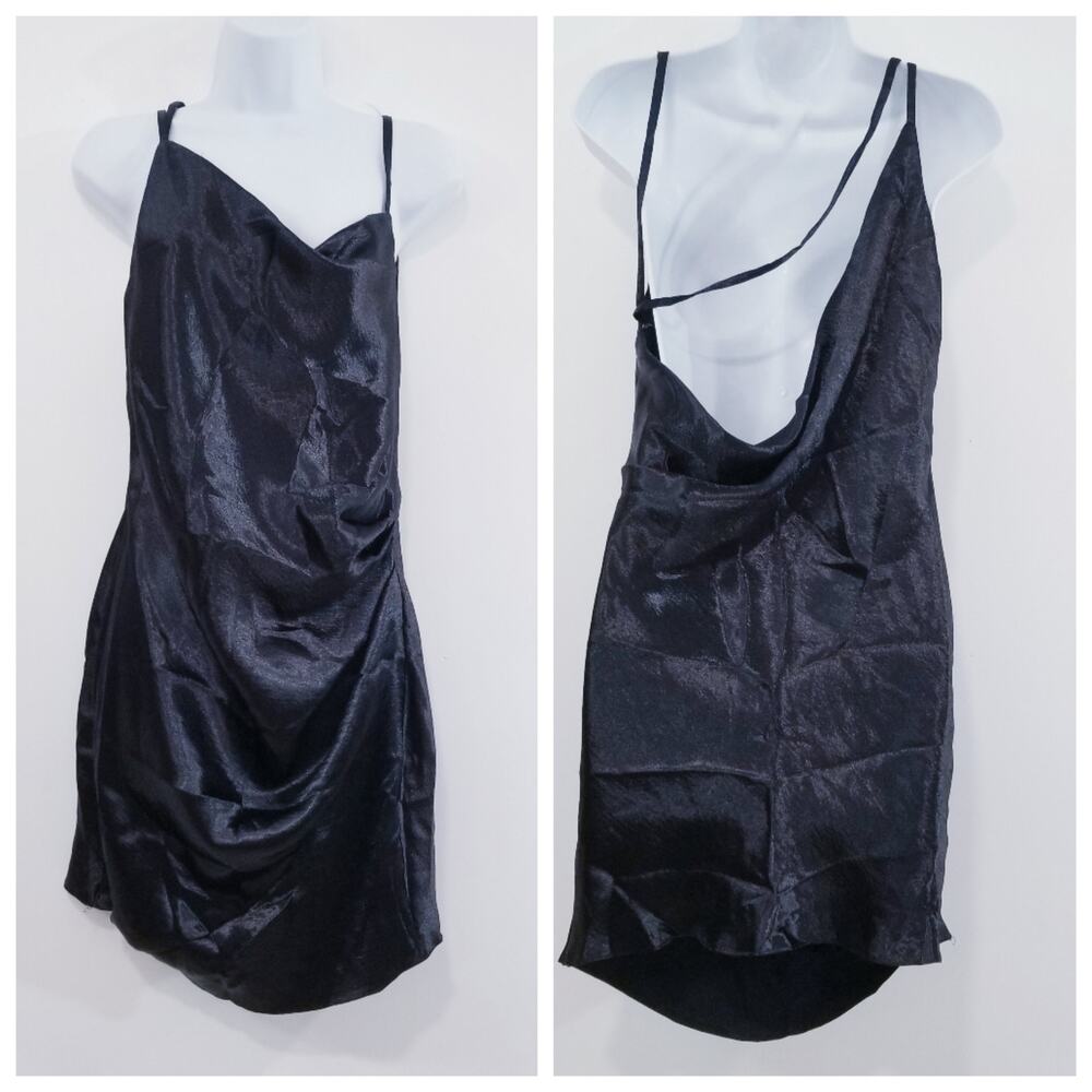 ASOS Design Shinny Black Cocktail Dress